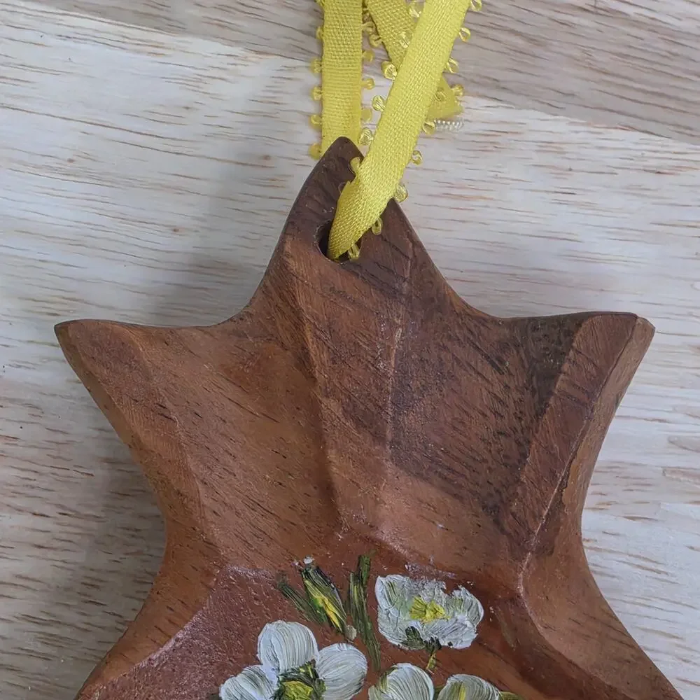 Vintage hand painted